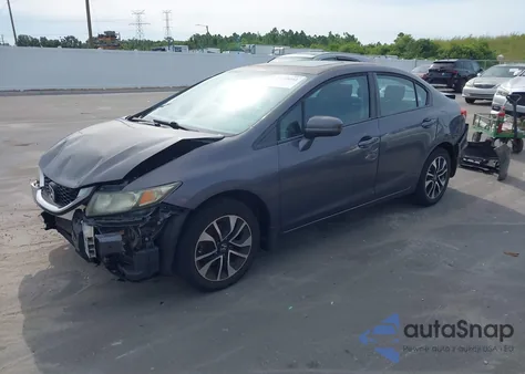 2015 Honda Civic Ex from USA, damaged, VIN 19XFB2F85FE047084